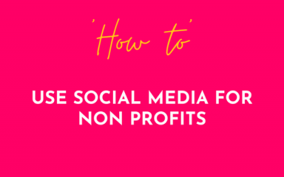 How to use social media for non profits