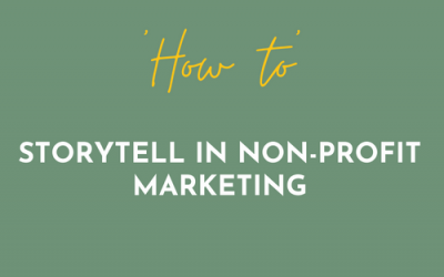 How to storytell in non profit marketing